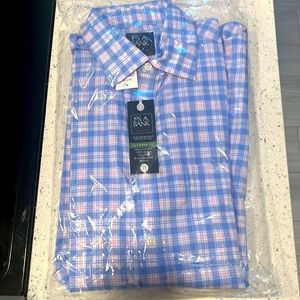 Jos. A. Bank Traditional Fit Shirt - short sleeve